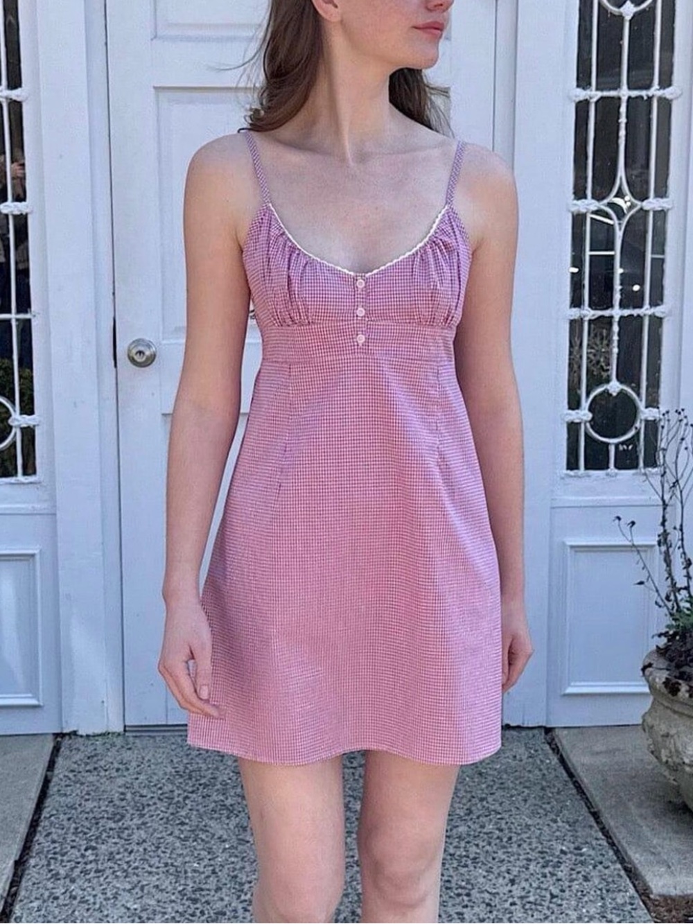 Brandy Melville Gingham Dress